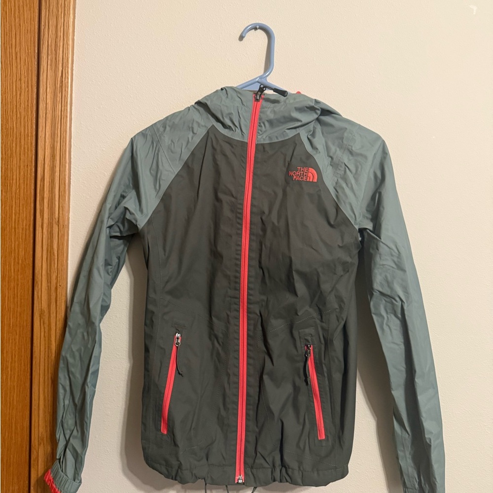The North Face Green Windbreaker